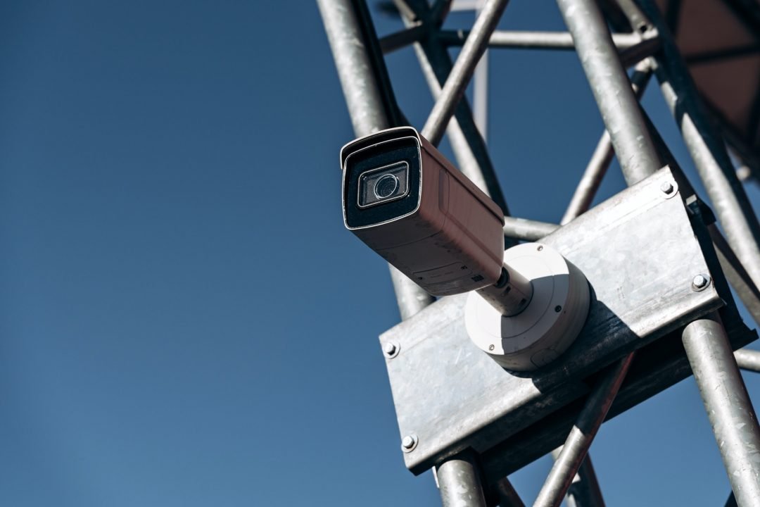 Outdoor CCTV surveillance cameras